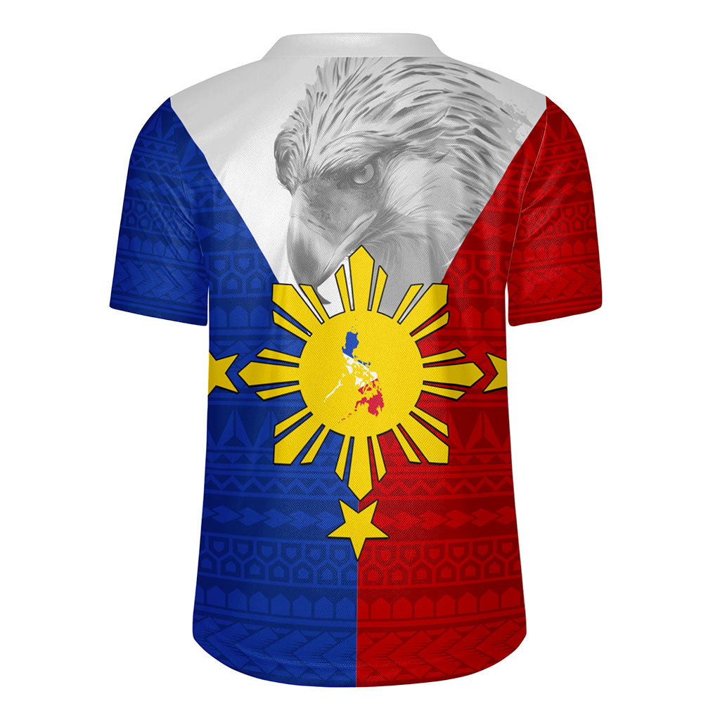Philippines Filipinos Rugby Jersey Polynesia Tribal Flag Eagles
