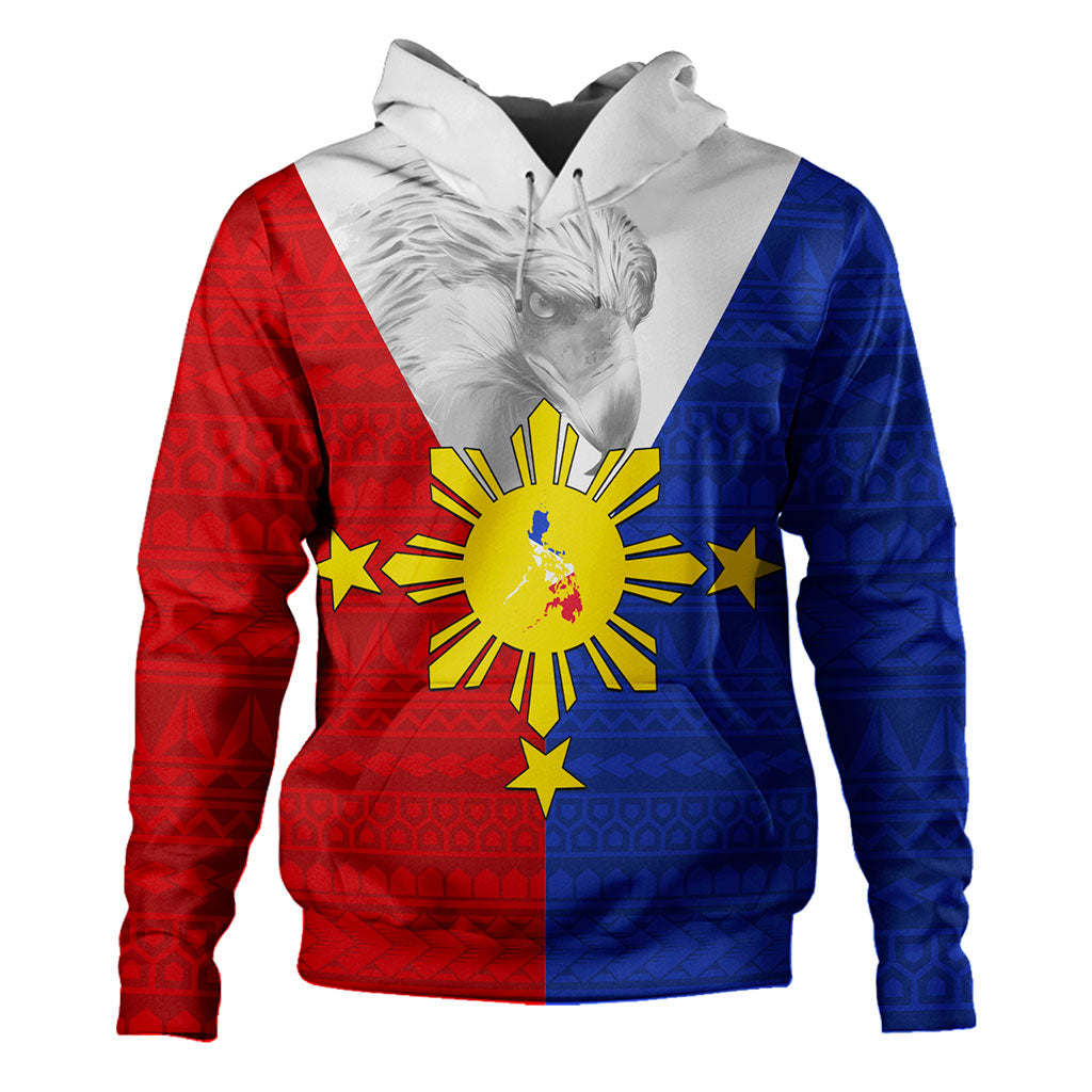 Philippines Filipinos Hoodie Polynesia Tribal Flag Eagles