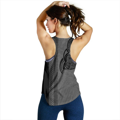 Austral Islands Women Tank Polynesian Coat Of Arms Tribal Tattoo
