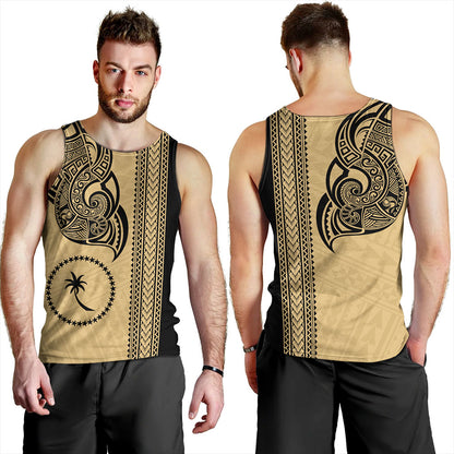 Chuuk State Tank Top Polynesia Coat Of Arms Tribal Tattoo