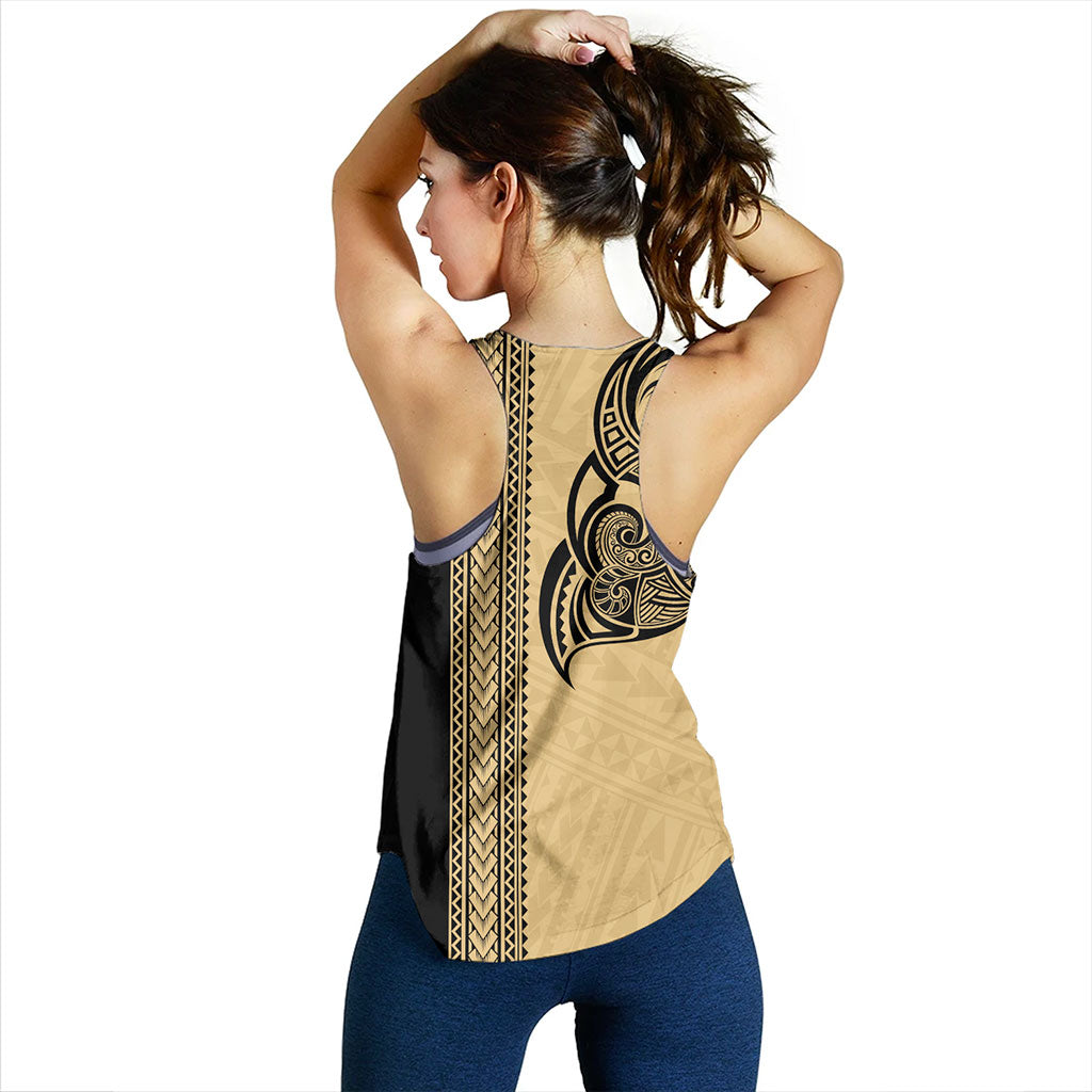 Chuuk State Women Tank Polynesia Coat Of Arms Tribal Tattoo