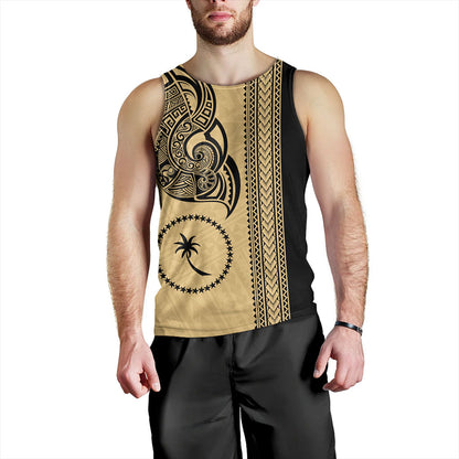 Chuuk State Tank Top Polynesia Coat Of Arms Tribal Tattoo