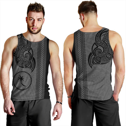 Chuuk State Tank Top Polynesia Coat Of Arms Tribal Tattoo
