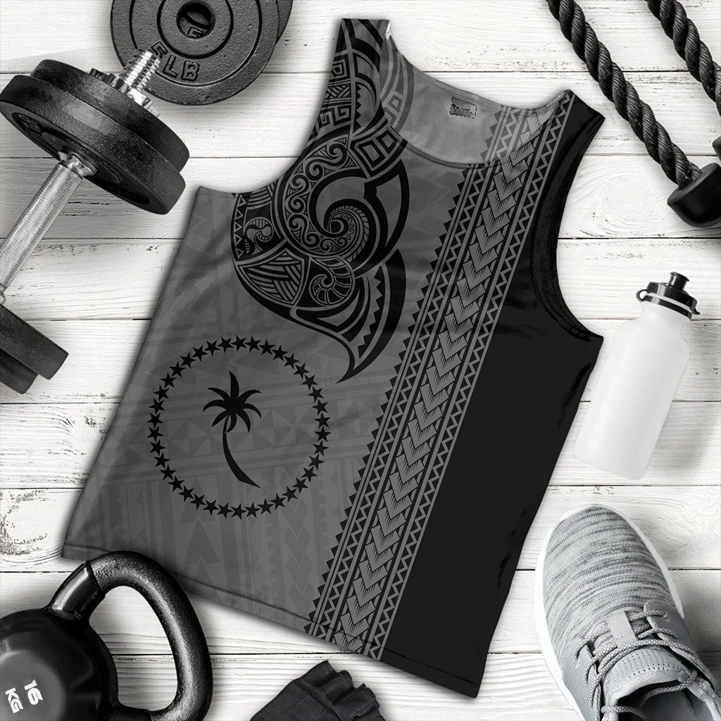 Chuuk State Tank Top Polynesia Coat Of Arms Tribal Tattoo