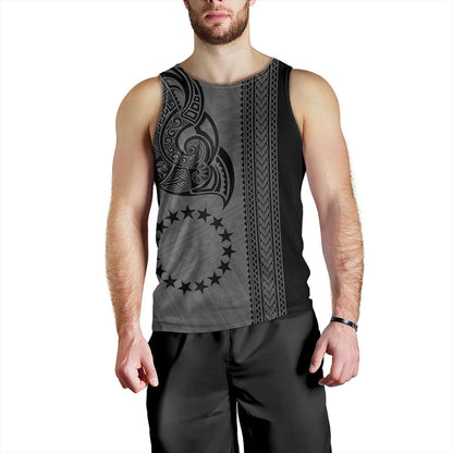 Cook Islands Tank Top Polynesian Coat Of Arms Tribal Tattoo