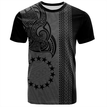 Cook Islands T-Shirt Polynesian Coat Of Arms Tribal Tattoo