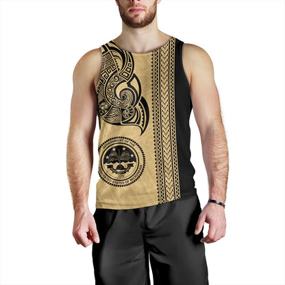 Federated States Of Micronesia Tank Top Polynesia Coat Of Arms Tribal Tattoo