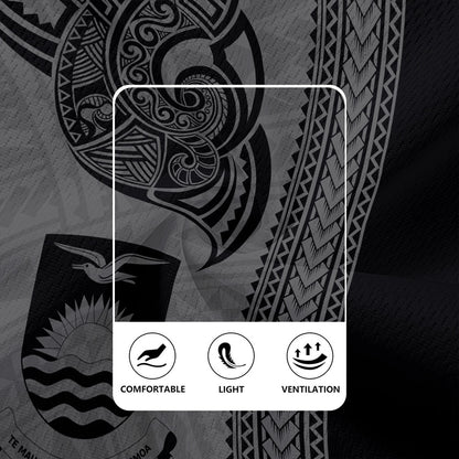 Kiribati Rugby Jersey Polynesia Coat Of Arms Tribal Tattoo