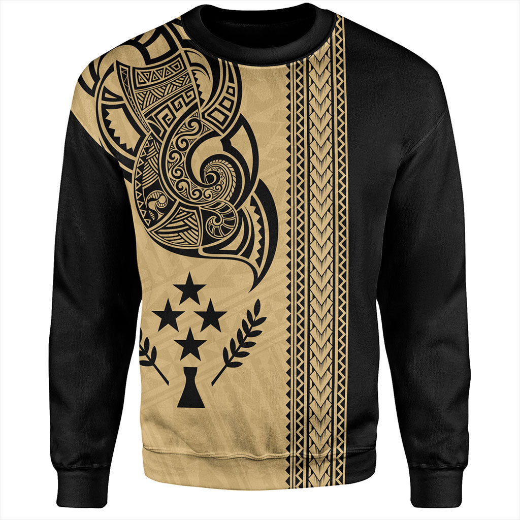 Kosrae Sweatshirt Polynesia Coat Of Arms Tribal Tattoo