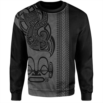 Marquesas Islands Sweatshirt Polynesian Coat Of Arms Tribal Tattoo
