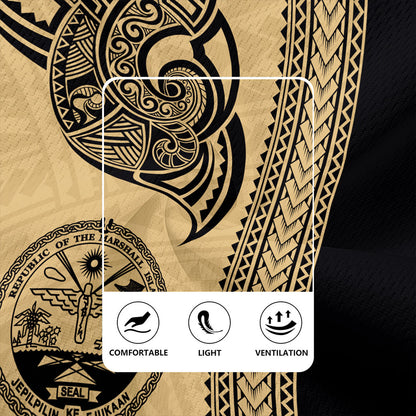 Marshall Islands Rugby Jersey Polynesia Coat Of Arms Tribal Tattoo
