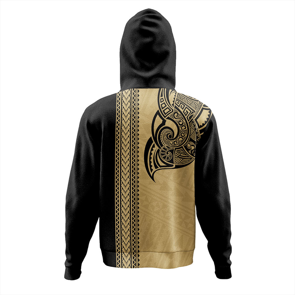 Papua New Guinea Hoodie Tribal Tattoo PNG Gold