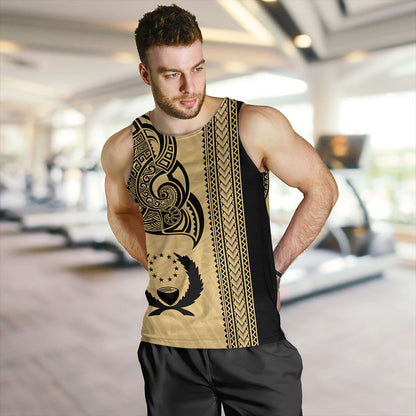 Pohnpei State Tank Top Polynesia Coat Of Arms Tribal Tattoo