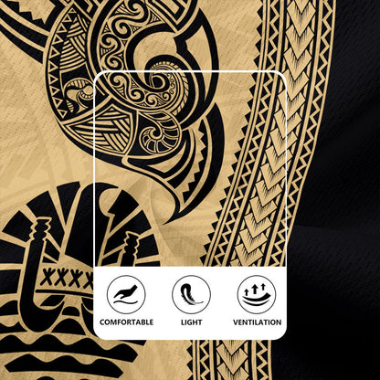 Tahiti Rugby Jersey French Polynesia Tribal Tattoo
