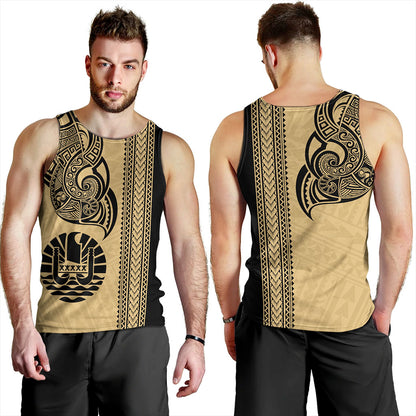 Tahiti Tank Top French Polynesia Tribal Tattoo