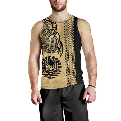 Tahiti Tank Top French Polynesia Tribal Tattoo
