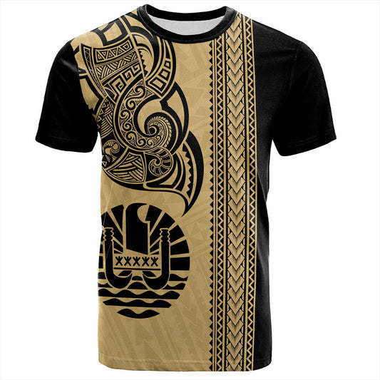 Tahiti T-Shirt French Polynesia Tribal Tattoo