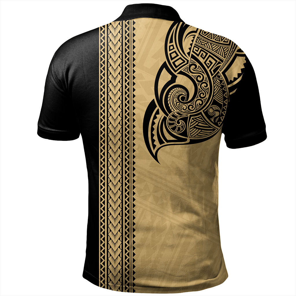 Tahiti Polo Shirt French Polynesia Tribal Tattoo