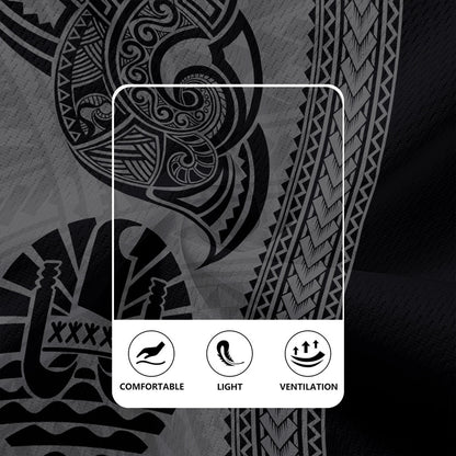 Tahiti Rugby Jersey French Polynesia Tribal Tattoo