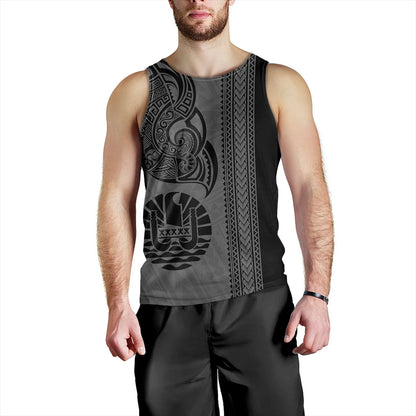 Tahiti Tank Top French Polynesia Tribal Tattoo