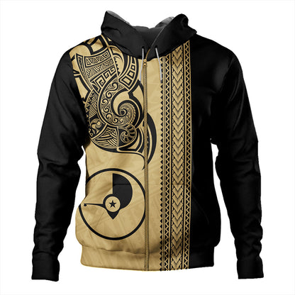Yap State Hoodie Polynesia Coat Of Arms Tribal Tattoo