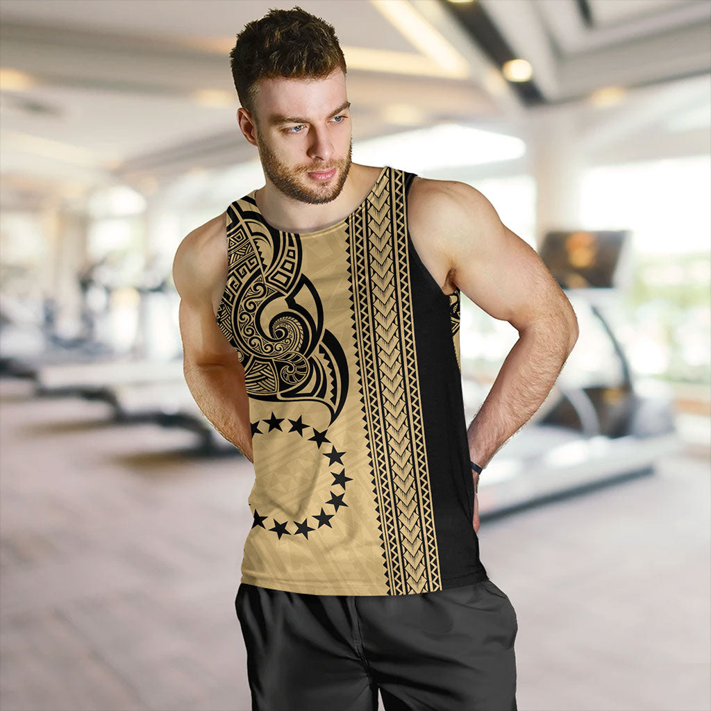 Cook Islands Tank Top Polynesian Coat Of Arms Tribal Tattoo