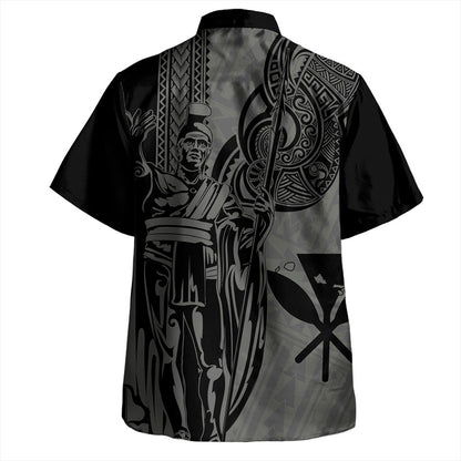 Hawaii Hawaiian Shirt Polynesian Tribal Tattoo King Kamehameha