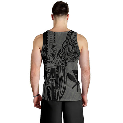 Hawaii Tank Top Polynesian Tribal Tattoo King Kamehameha