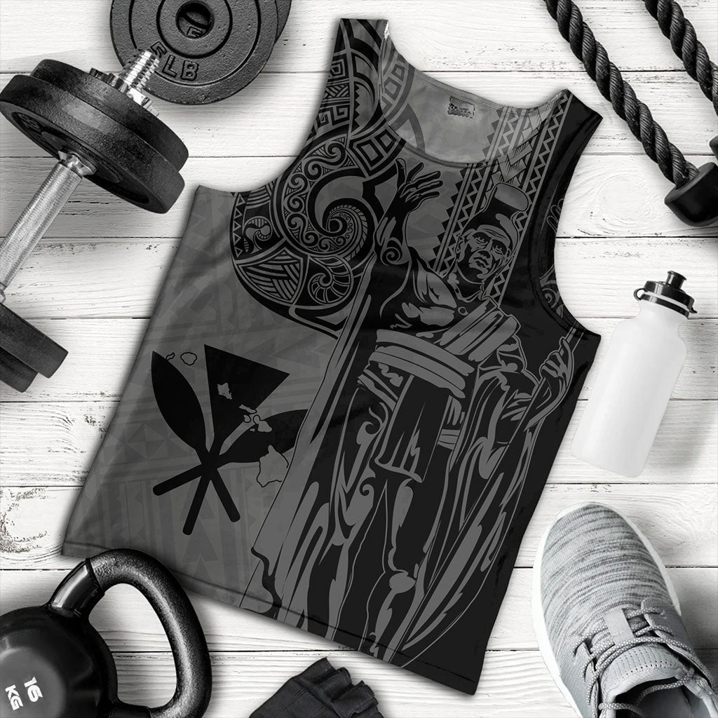Hawaii Tank Top Polynesian Tribal Tattoo King Kamehameha