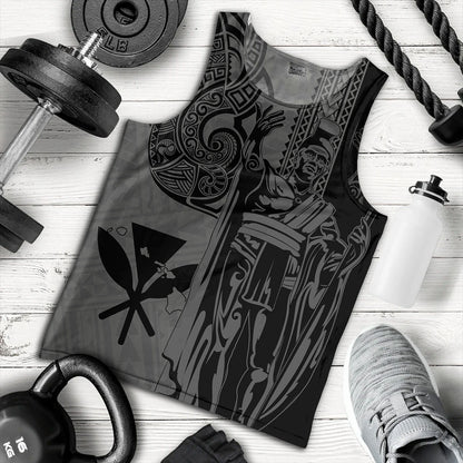 Hawaii Tank Top Polynesian Tribal Tattoo King Kamehameha