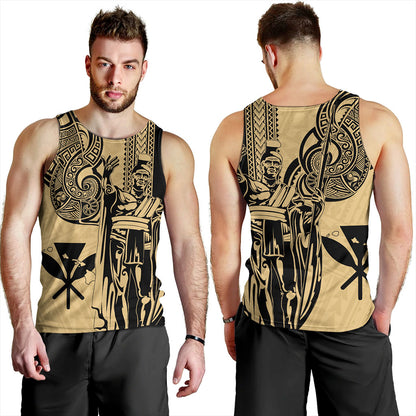 Hawaii Tank Top Polynesian Tribal Tattoo King Kamehameha