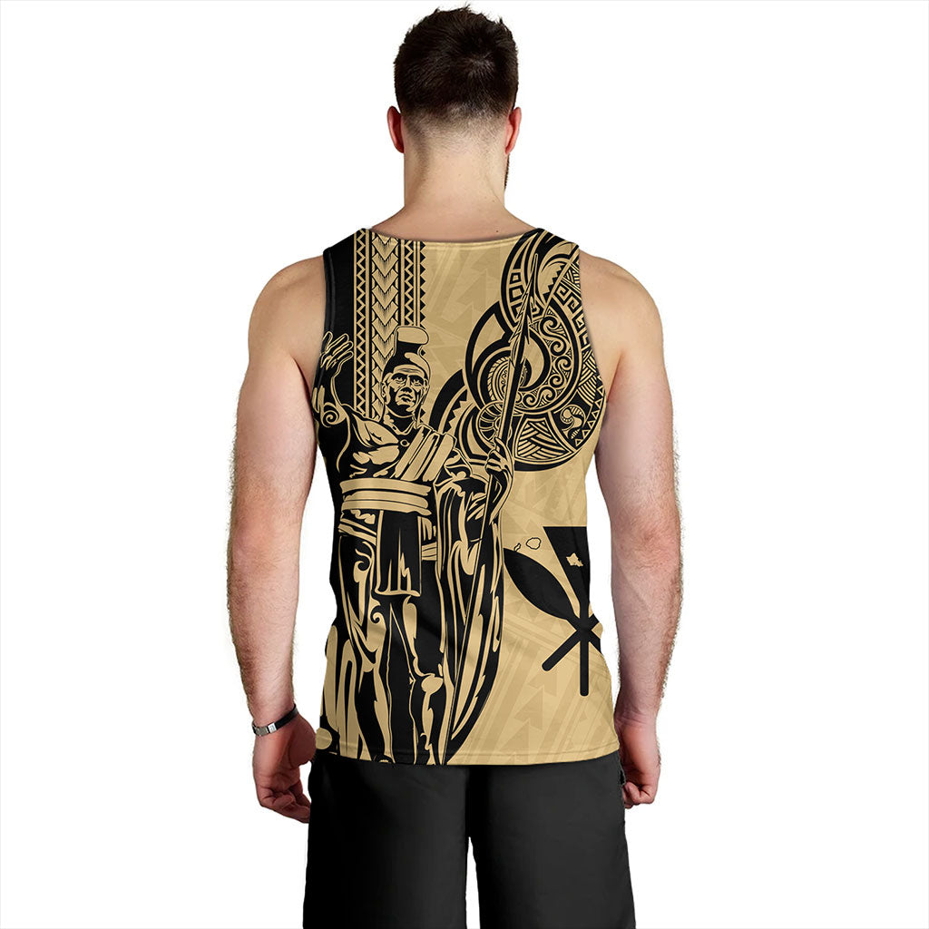 Hawaii Tank Top Polynesian Tribal Tattoo King Kamehameha