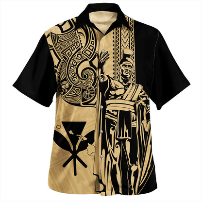 Hawaii Hawaiian Shirt Polynesian Tribal Tattoo King Kamehameha