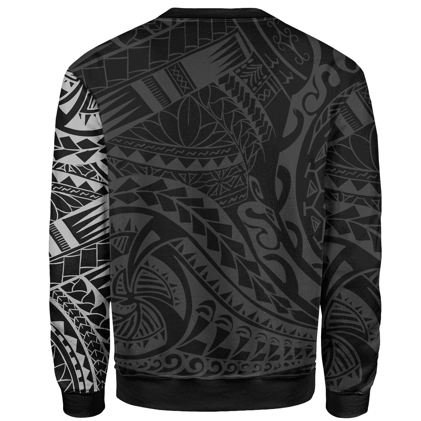 Polynesian Sweatshirt - Kanaka Maoli Flag Polynesian Tattoo Style Special Sweatshirt