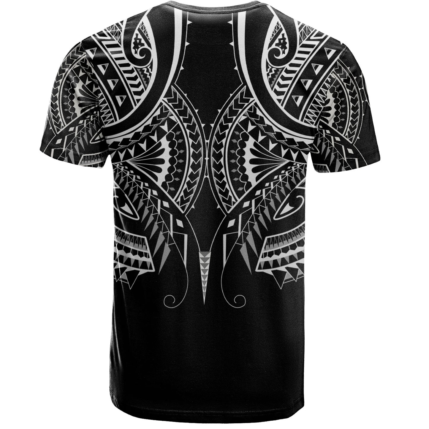 Hawaii Custom Personalised T-Shirt Black Polynesian Tribal Tatau Design