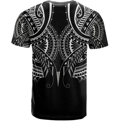 Hawaii Custom Personalised T-Shirt Black Polynesian Tribal Tatau Design