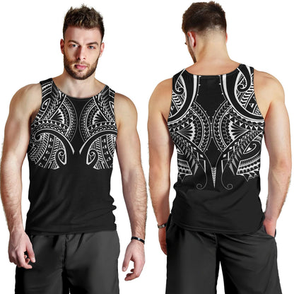 Hawaii Custom Personalised Tank Top Black Polynesian Tribal Tatau Design