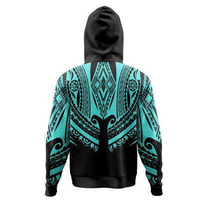Polynesian Custom Personalised Hoodie Polynesian Tattoo Style