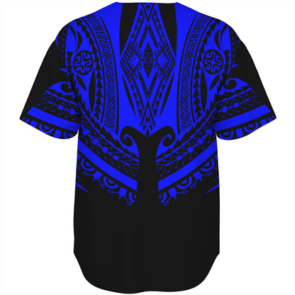 Polynesian Custom Personalised Baseball Shirt Polynesian Tattoo Style