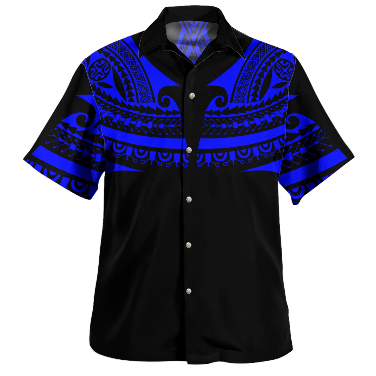 Polynesian Custom Personalised Hawaiian Shirt Polynesian Tattoo Style