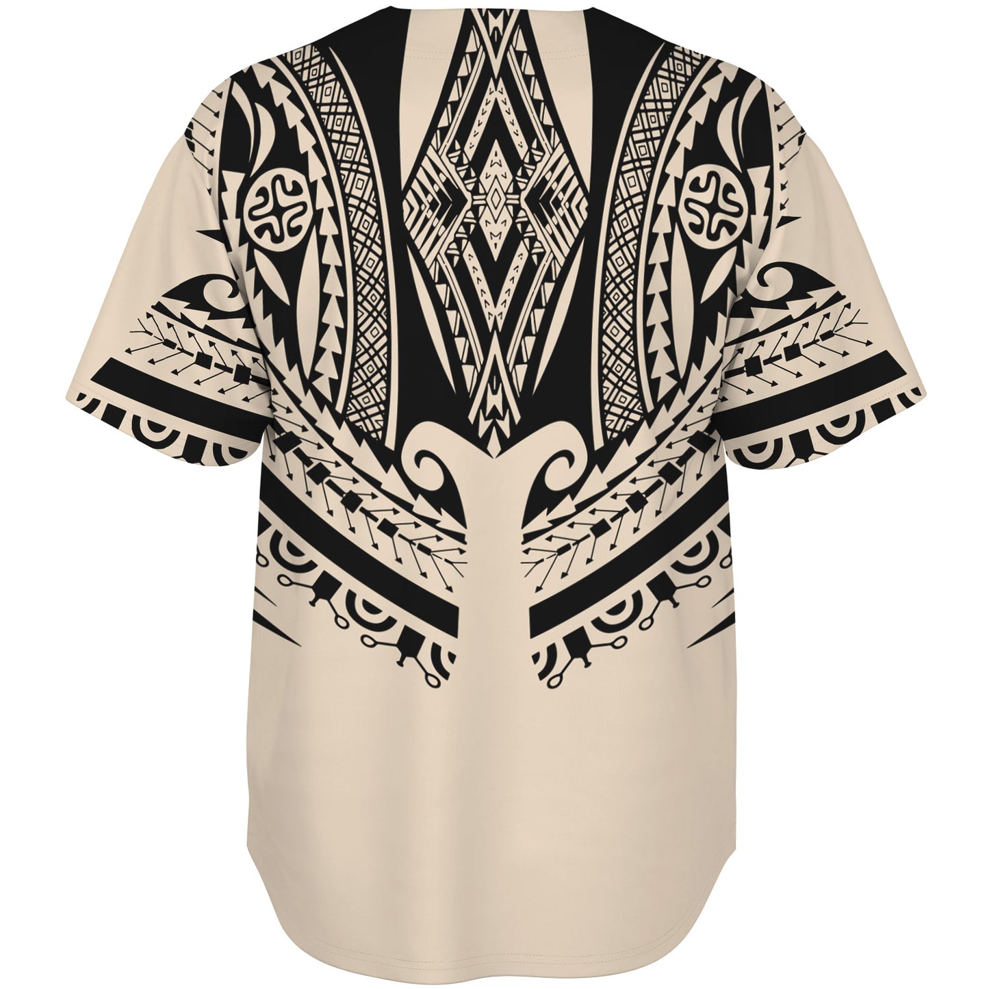 Polynesian Custom Personalised Baseball Shirt Polynesian Tattoo Style