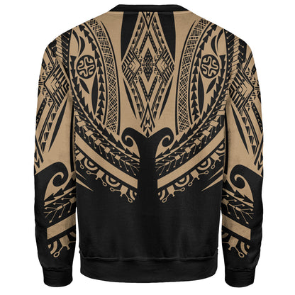 Polynesian Custom Personalised Sweatshirt Polynesian Tattoo Style