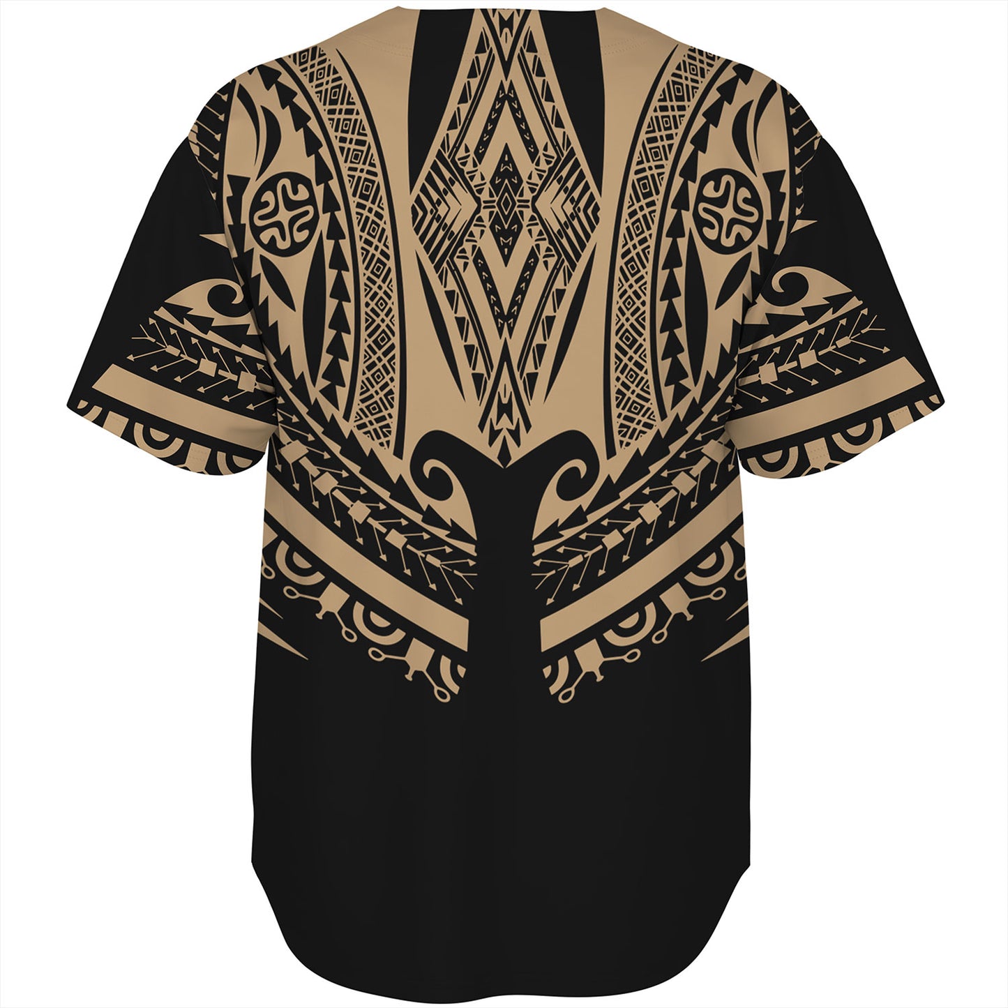 Polynesian Custom Personalised Baseball Shirt Polynesian Tattoo Style