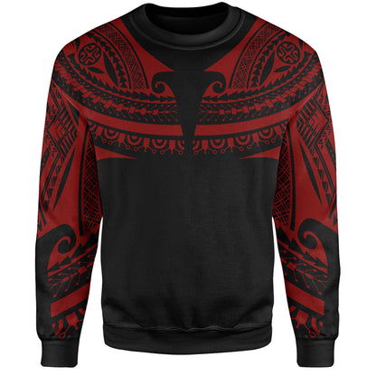 Polynesian Custom Personalised Sweatshirt Polynesian Tattoo Style