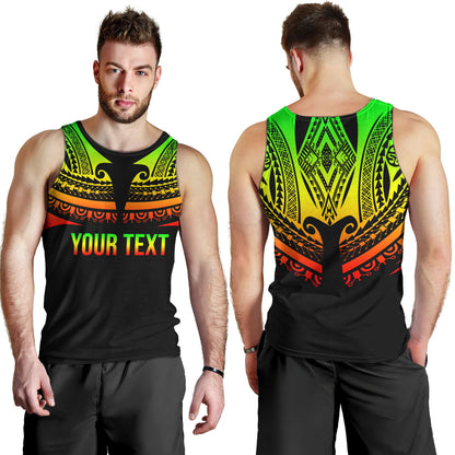 Polynesian Custom Personalised Tank Top Polynesian Tattoo Style