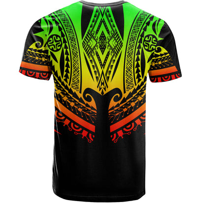 Polynesian All Over Print T-Shirts - Polynesian Tattoo Style
