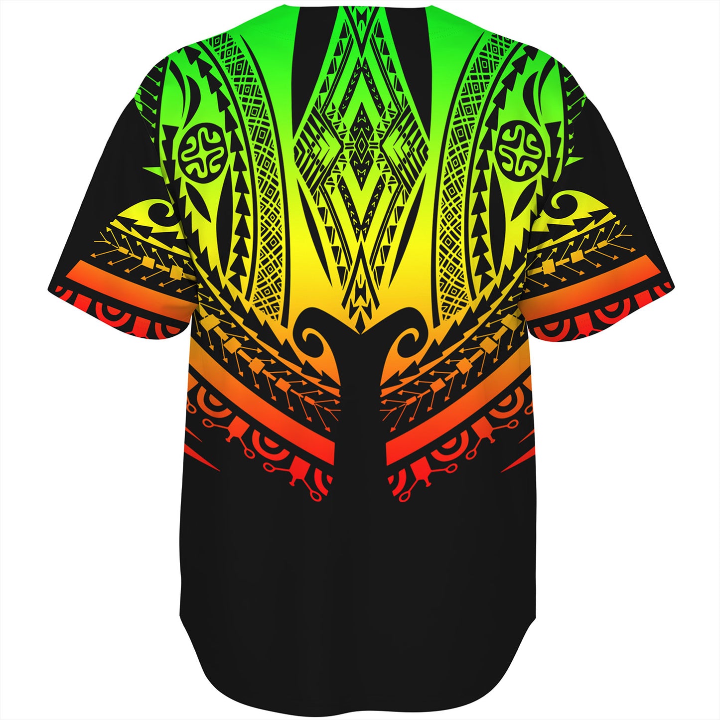 Polynesian Custom Personalised Baseball Shirt Polynesian Tattoo Style