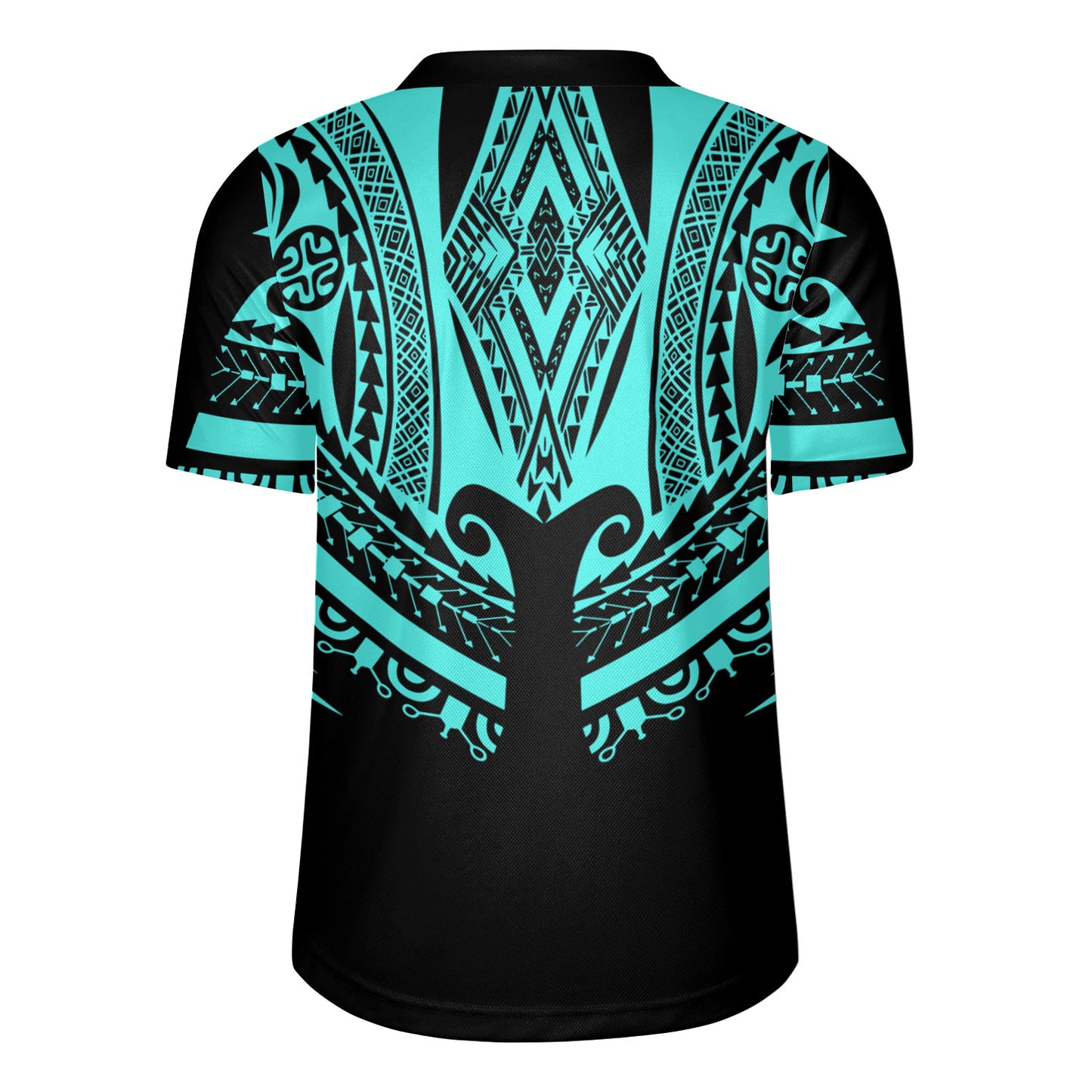 Polynesian Custom Personalised Rugby Jersey Polynesian Tattoo Style