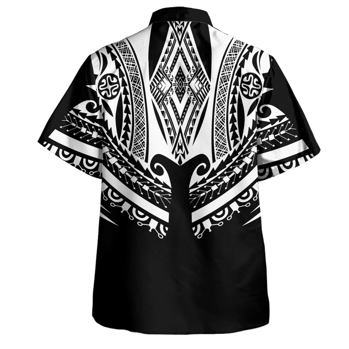Polynesian Custom Personalised Hawaiian Shirt Polynesian Tattoo Style