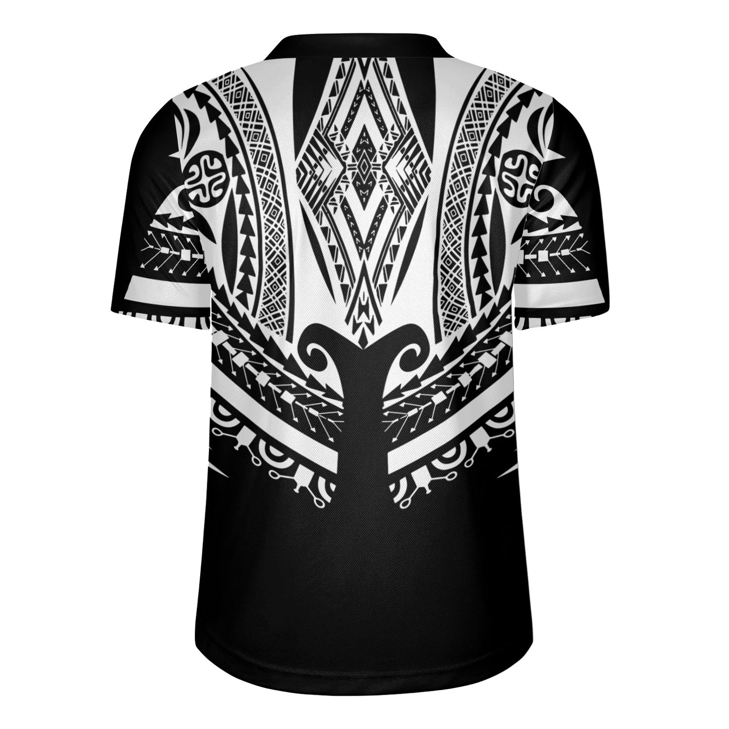 Polynesian Custom Personalised Rugby Jersey Polynesian Tattoo Style